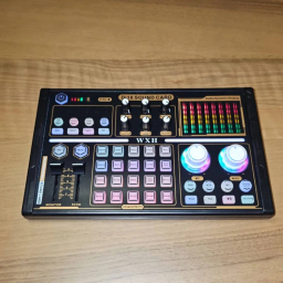 میکروفون کاندنسر مدل WH1000 به همراه کارت صدا اکسترنال مدل DJ18 مجموعه 12 عددی
