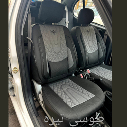 روکش صندلی خودرو مدل طبی آئوودی کد 3004 مناسب پژو 206 و 207 و رانا پلاس