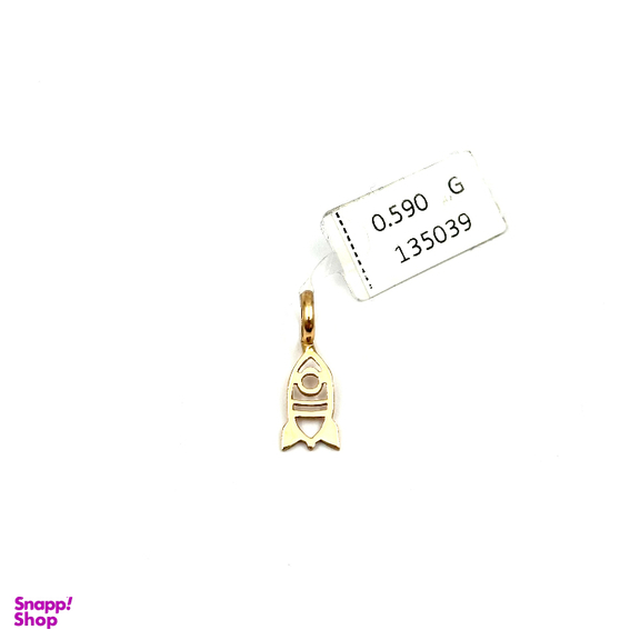 آویز طلا 18 عیار پسرانه مدل موشک کد 135039