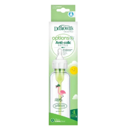 شیشه شیر دکتر براونز طرح فلامینگو گنجایش 250 میلی لیتر