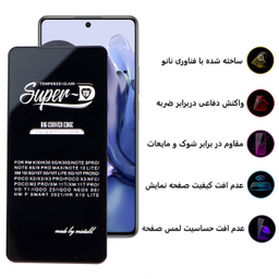 محافظ صفحه نمایش اپیکوی مدل Super 5D مناسب برای گوشی موبایل شیائومی Mi 11T/Mi 11T Pro/Mi 10T/Mi 10T Pro/Mi 10T Lite/Mi 10i/Redmi/K30/K30s/ Note Note10 Lite/Note 9s/Note 9 Pro/Note 9 Pro Max