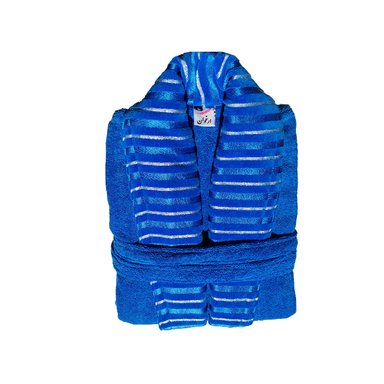 حوله پالتویی ارغوان طرح نارسیس سایز 125