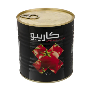 رب گوجه فرنگی کاریبو وزن 800 گرم