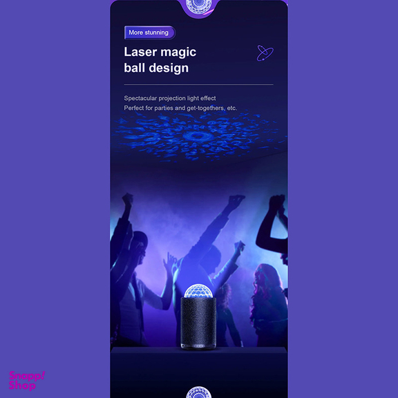 اسپیکر بلوتوثی قابل حمل جوی روم مدل JR-MSO1