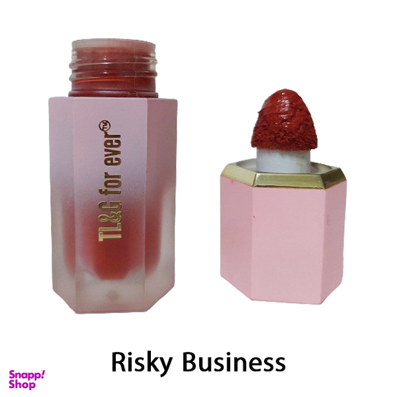 رژ گونه مایع تی ال اند جی مدل Risky Business