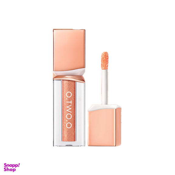 سایه چشم مایع او تو او رنگ E02 Coral glitter