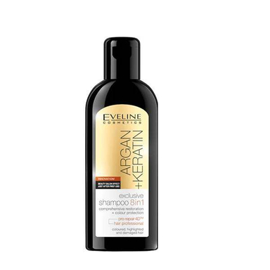 شامپو مو اولاین مدل Argan Keratin حجم 150 میلی لیتر