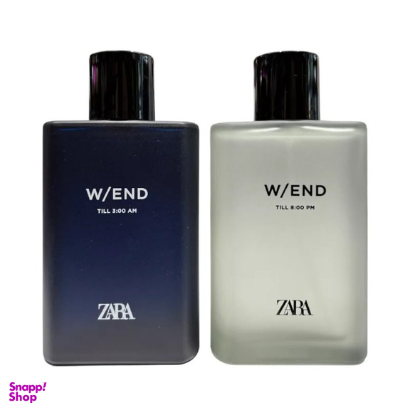 ادوپرفیوم مردانه زارا مدل W/END Till 8PM & W/END Till 3AM حجم 90 میلی لیتر مجموعه 2 عددی