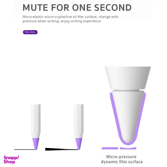 کاور سیلیکونی اپل پنسیل کوتتسی مدل CS7082 مناسب اپل پنسیل 2