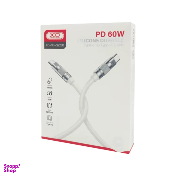 کابل Type-C به Type-C ایکس او مدل NB-Q228B طول 1 متر