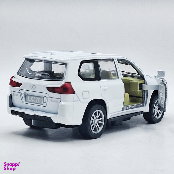 ماشین بازی ناب سل مدل لکسوس LX570 طرح cream trim