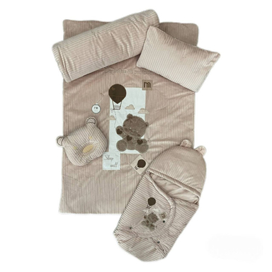 سرویس خواب کودک 5 تکه مادرکر مدل خرس و بالن کد 126