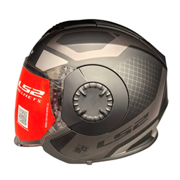 کلاه کاسکت ال اس تو کد Ls2 of570 verso matt black titanium