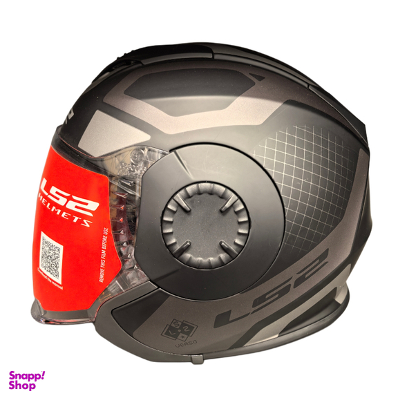 کلاه کاسکت ال اس تو کد Ls2 of570 verso matt black titanium