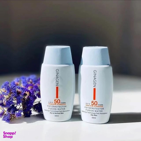 کرم ضد آفتاب ژیناژن سری Oily Skin مدل Invisible حجم 50 میلی لیتر