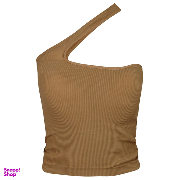 کراپ تاپ زنانه ماییلدا مدل 4462 رنگ خردلی