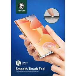 محافظ صفحه نمایش یووی لایت گرین لاین مدل 3D UV-GLASS مناسب برای گوشی موبایل سامسونگ Galaxy S23 Ultra