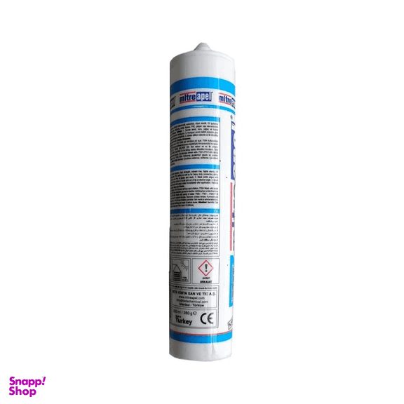 چسب سیلیکون میتراپل مدل SilinBLK250 حجم 250 میلی لیتر