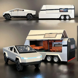 ماشین بازی مدل Tesla Pickup Trailer