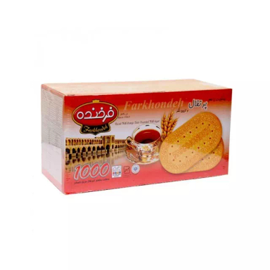 بیسکوییت فرخنده با طعم پرتقال وزن 900 گرم