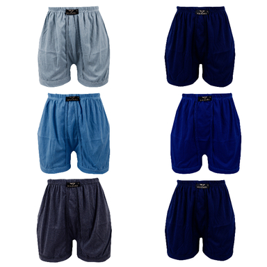 شورت مردانه نظری مدل پادار کد P800 بسته 6 عددی