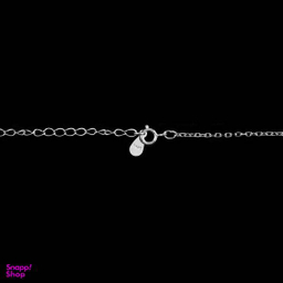 گردنبند نقره زنانه طرح سواروسکی مدل مکعب ظریف کد 44875602