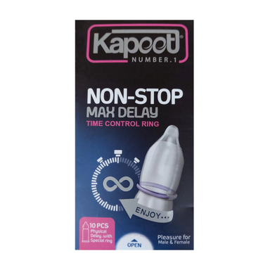 کاندوم کاپوت مدل Non Stop بسته 10 عددی