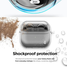 کیف ایرفون اسپایدر مدل Clear مناسب سامسونگ Galaxy Buds 3 / 3 Pro