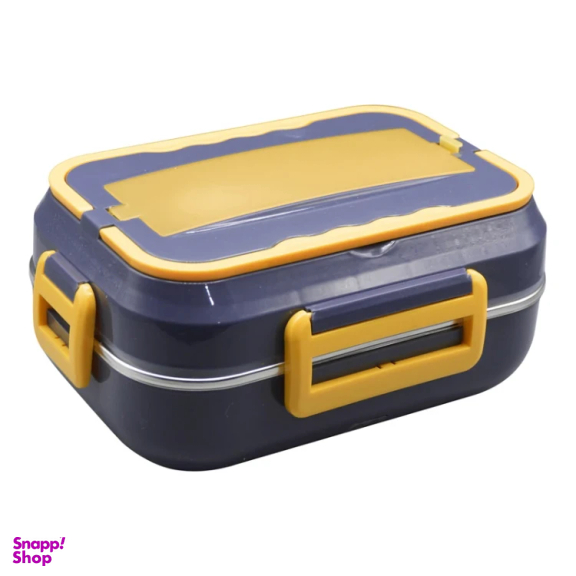 ظرف غذای برقی مدل GS-m-M-DFH-238598 به همراه قاشق و چنگال