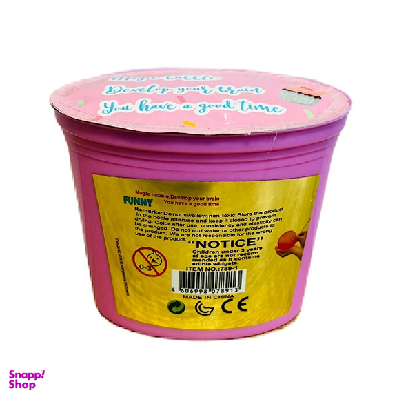 ژل بازی اسلایم مدل بادکنکی