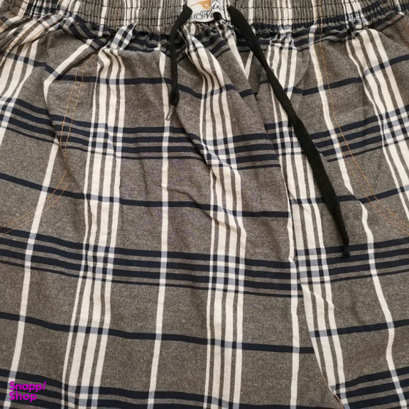 شلوار راحتی مردانه طرح چهارخانه کد 46