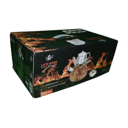 ست کتری و قوری لایف اسمایل مدل TK3-11TG ظرفیت 3 لیتر