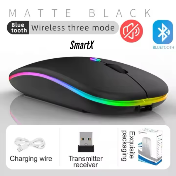 ماوس بی سیم مدل Silent RGB