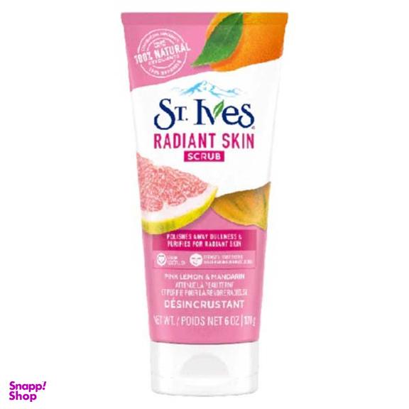 اسکراب لایه بردار پوست سینت ایوز مدل Radiant Skin وزن 170 گرم