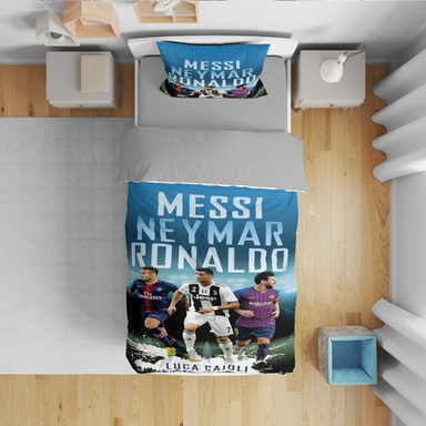 سرویس روتختی نوپه هوم طرح فوتبالی کد T4801 تک نفره