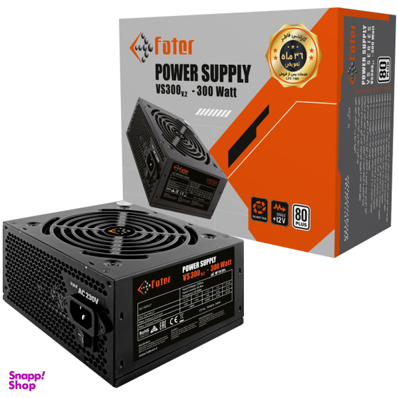 پاور کامپیوتر 300 وات فاطر مدل Fater VS300 V2 80Plus