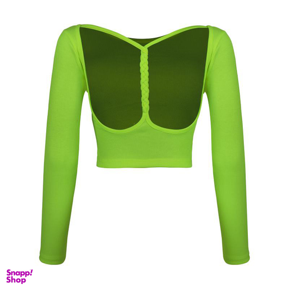 کراپ تاپ آستین بلند زنانه ناتوسا مدل NT779-6