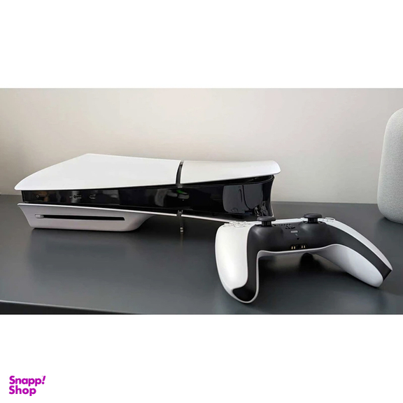 کنسول بازی سونی مدل PlayStation 5 Slim ظرفیت یک ترابایت ریجن 2000 آسیا به همراه دسته اضافی