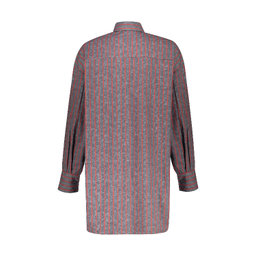 مانتو زنانه لوینت مدل سولینا کد 0117 رنگ طوسی قرمز