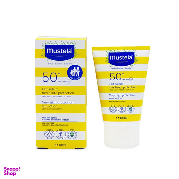 کرم ضد آفتاب موستلا مدل +SPF50 حجم 100 میلی لیتر
