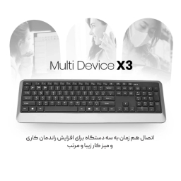 کیبورد و ماوس بی سیم سپتر مدل Titan