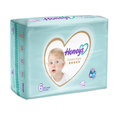 پوشک هانیز مدل Golden Care سایز 6
