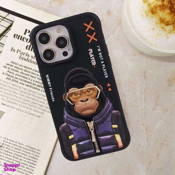 کاور اپیکوی مدل Nimmy Monkey مناسب برای گوشی موبایل اپل iPhone 15 Pro Max