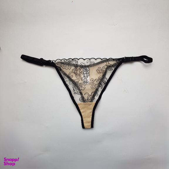 ست سوتین و شورت زنانه برتا مدل توری کد 2020OZB رنگ نسکافه ای