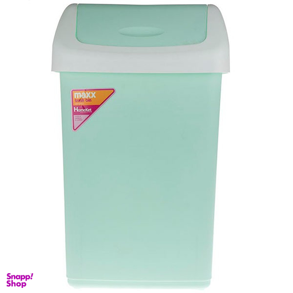 سطل زباله بادبزنی هوم کت کد 11571 گنجایش 50 لیتر