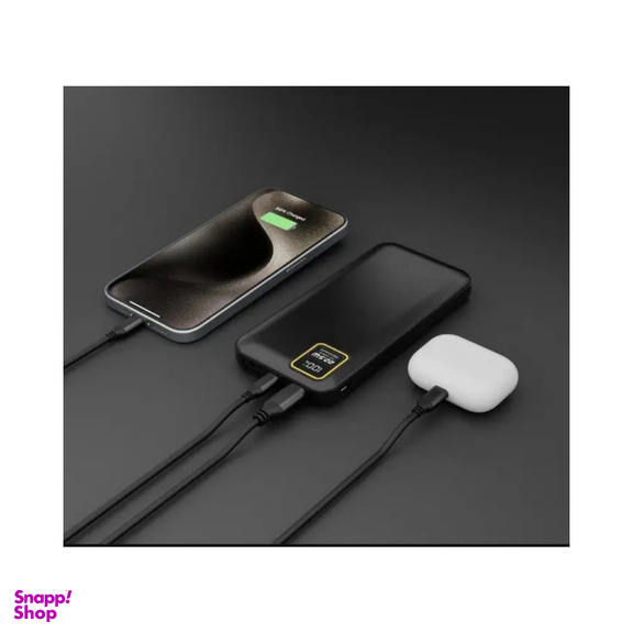 پاوربانک پورودو مدل Porodo Blue ظرفیت 10000 میلی‌ آمپر ساعت