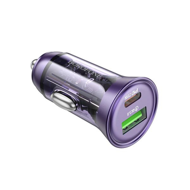 شارژر فندکی 25 وات بروفون مدل BZ26A PD+QC3.0
