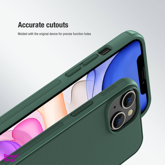 کاور نیلکین مدل Super Frosted Shield Pro مناسب برای گوشی موبایل اپل iPhone 13 / 14