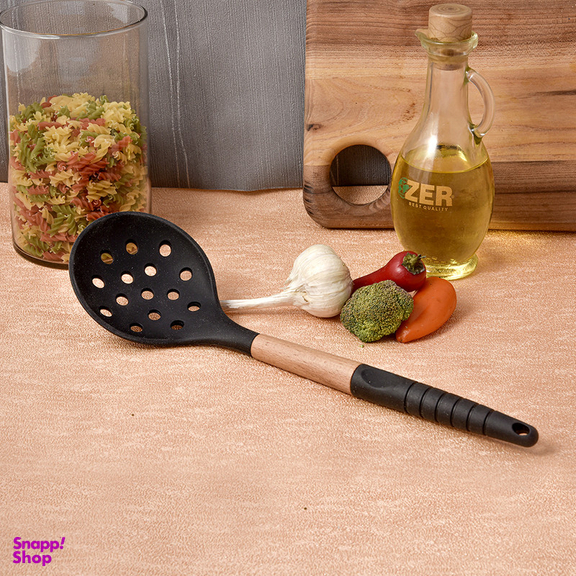 کفگیر شنگیا مدل روغن گیر