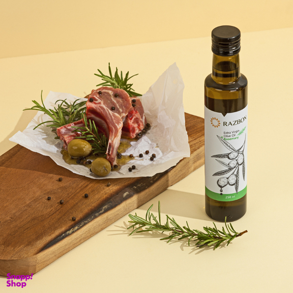 روغن زیتون فرابکر حاوی عصاره طبیعی رزماری رزبن حجم 250 میلی لیتر